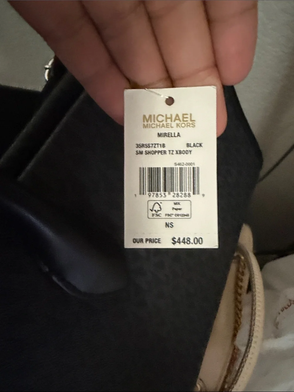 Michael Kors Black Logo Tote Briefcase